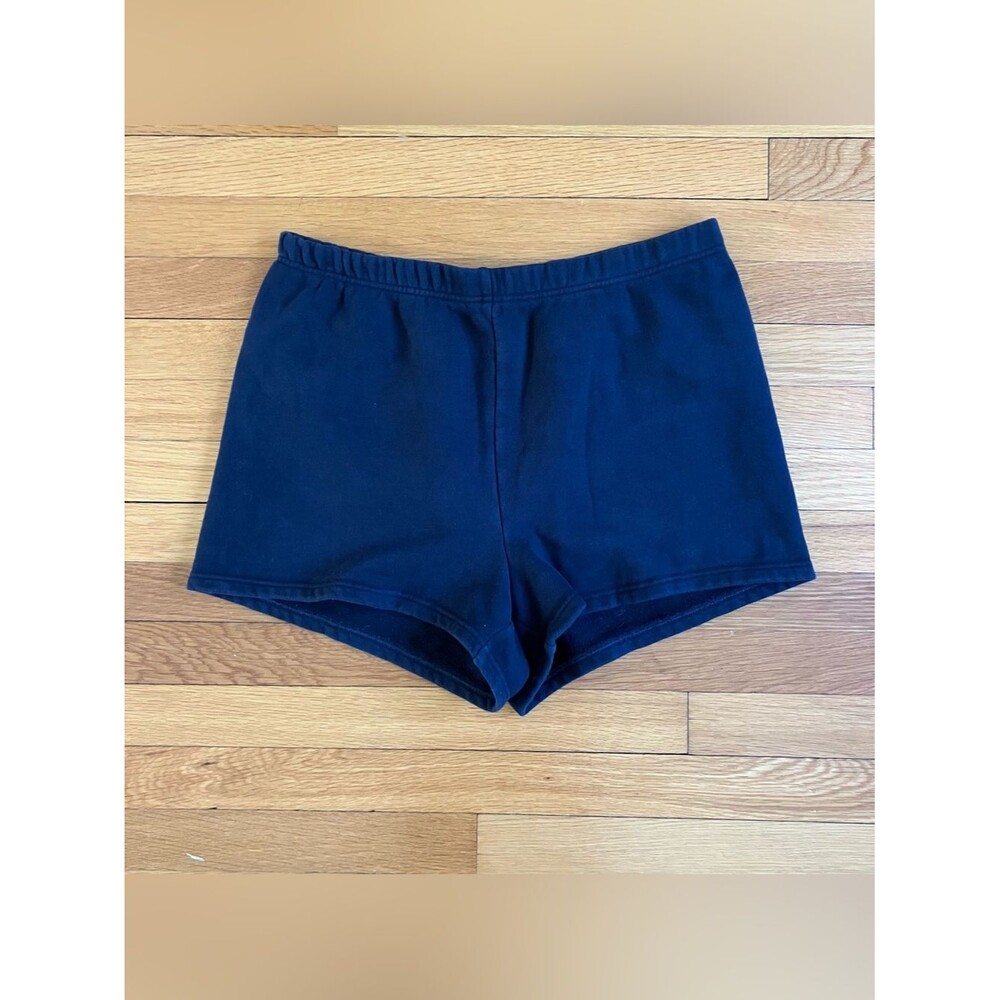 Aritizia TNA Black Soft Loungewear Sleep Soft Cozy AF Fleece Shorts Large